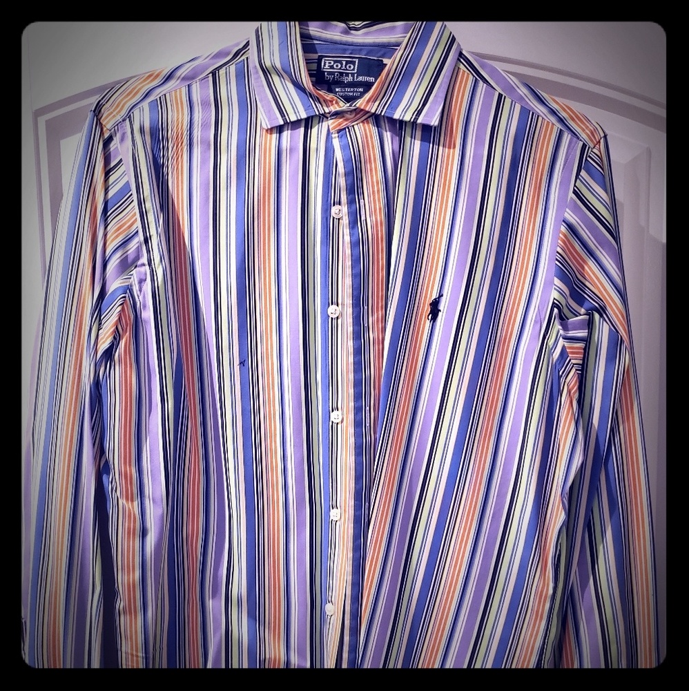 Mens Size Medium Polo dress shirt.